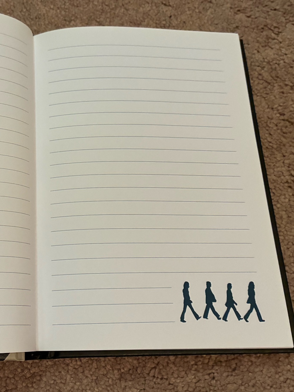 The Beatles Abbey Road Lined Journal 🎸🎸🎸 - Picture 2 of 8